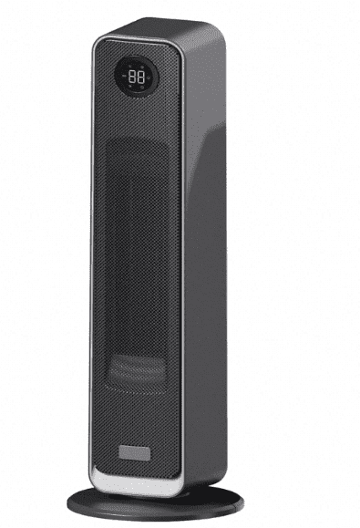 Space Heater Indoor, 25" Electric Heaters with Remote, 75° Oscillation, ECO Mode, 12H Timer, 30dB Quiet Heating, Safe Energy Efficient Heaters for Large Room, Bedroom